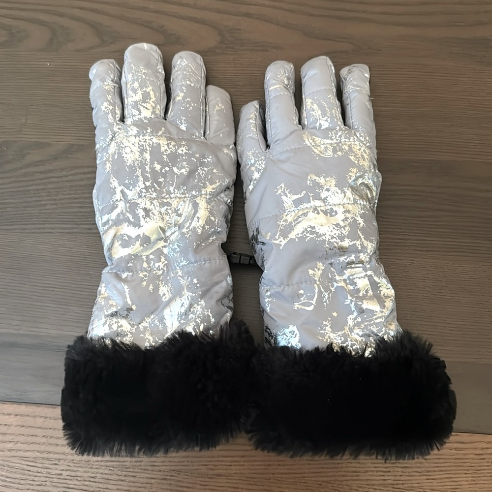 North face kids winter gloves